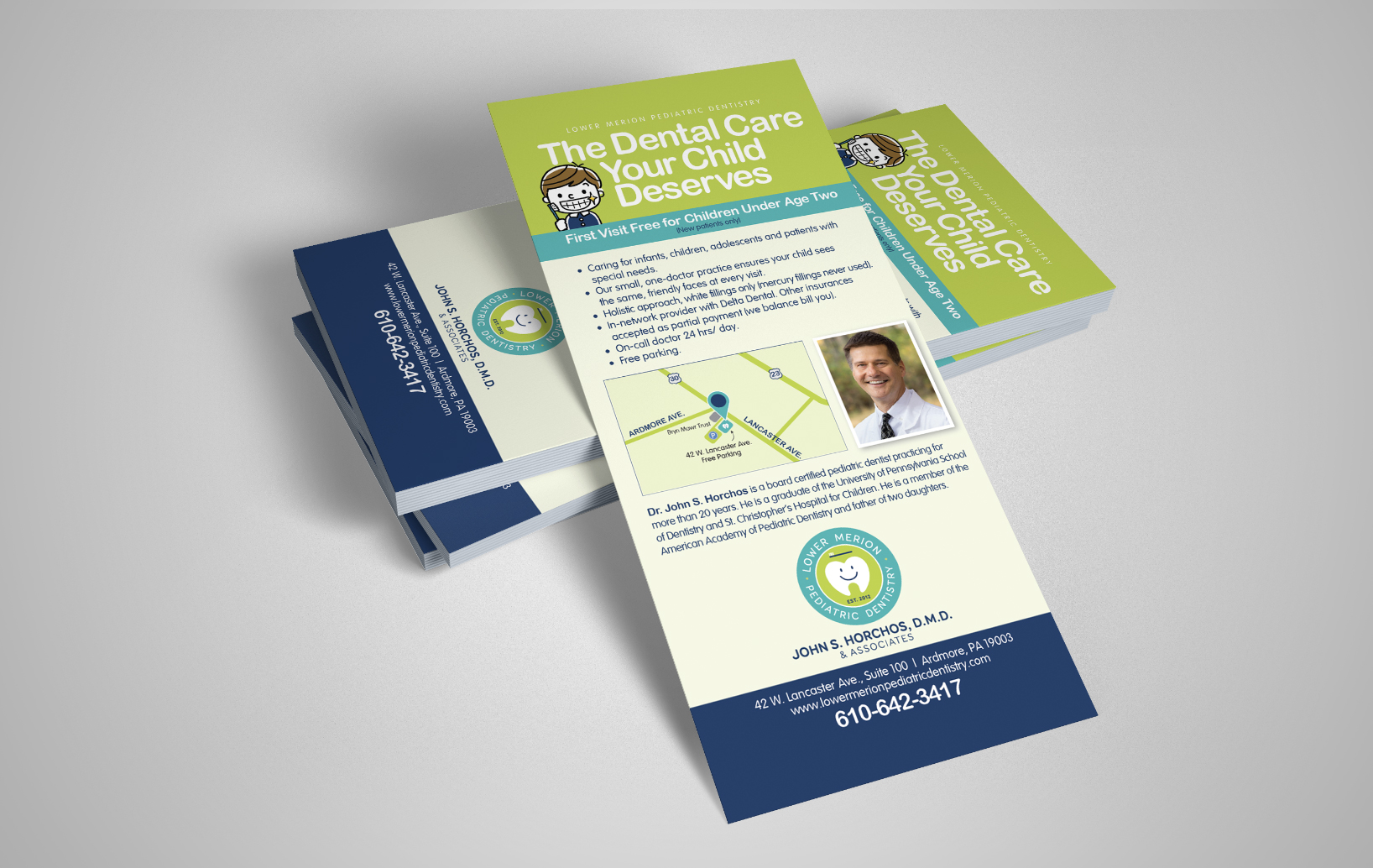 image of dental brochure design